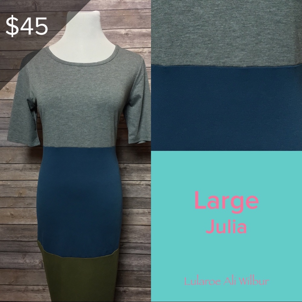 Lularoe Julia - Colorblock!
